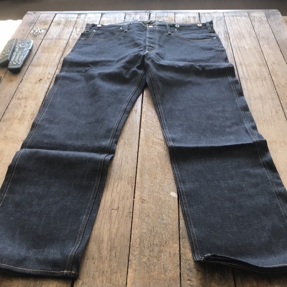 Limited protection straight leg size 38 x 32 double Rl rrl mens - Picture 2 of 12